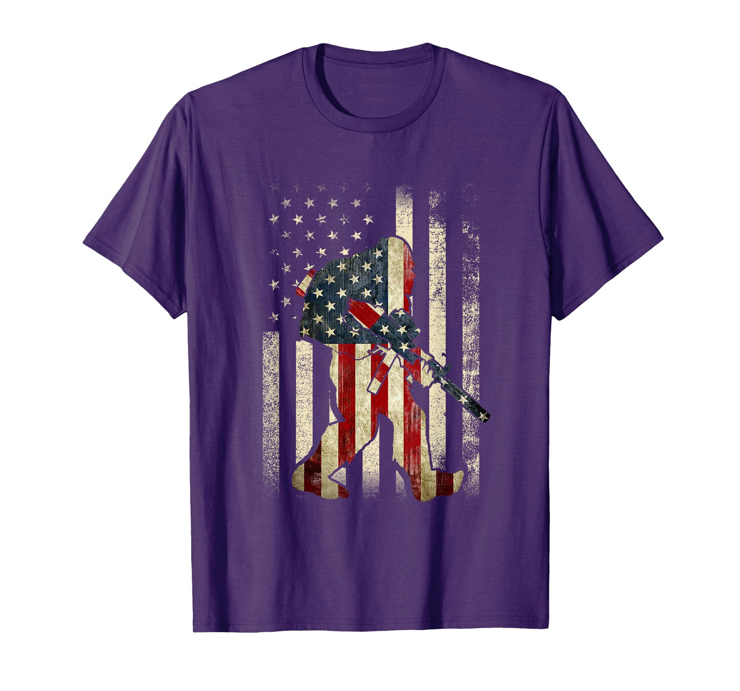 Bigfoot 2nd Amendment Right to Bear Arms Gift for Gun Owner T-Shirt