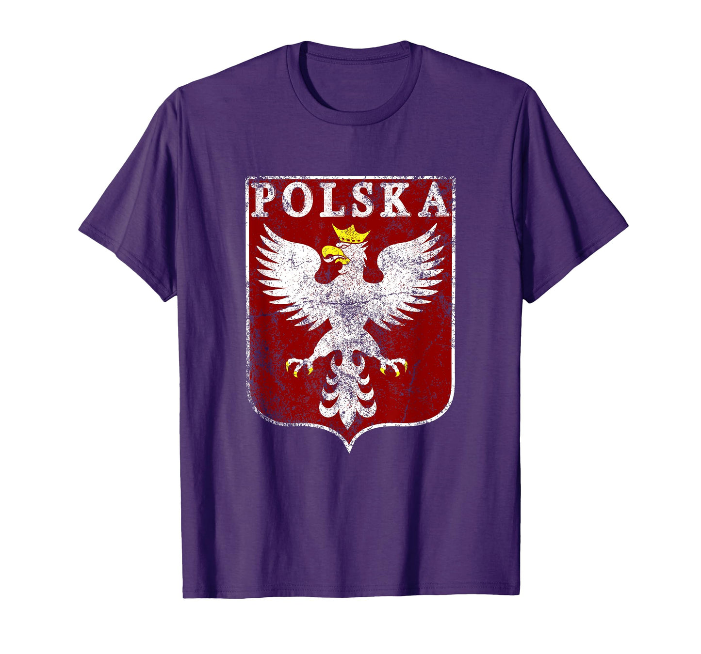 Polish Eagle Polish Crest Vintage Polska Eagle Poland T-Shirt