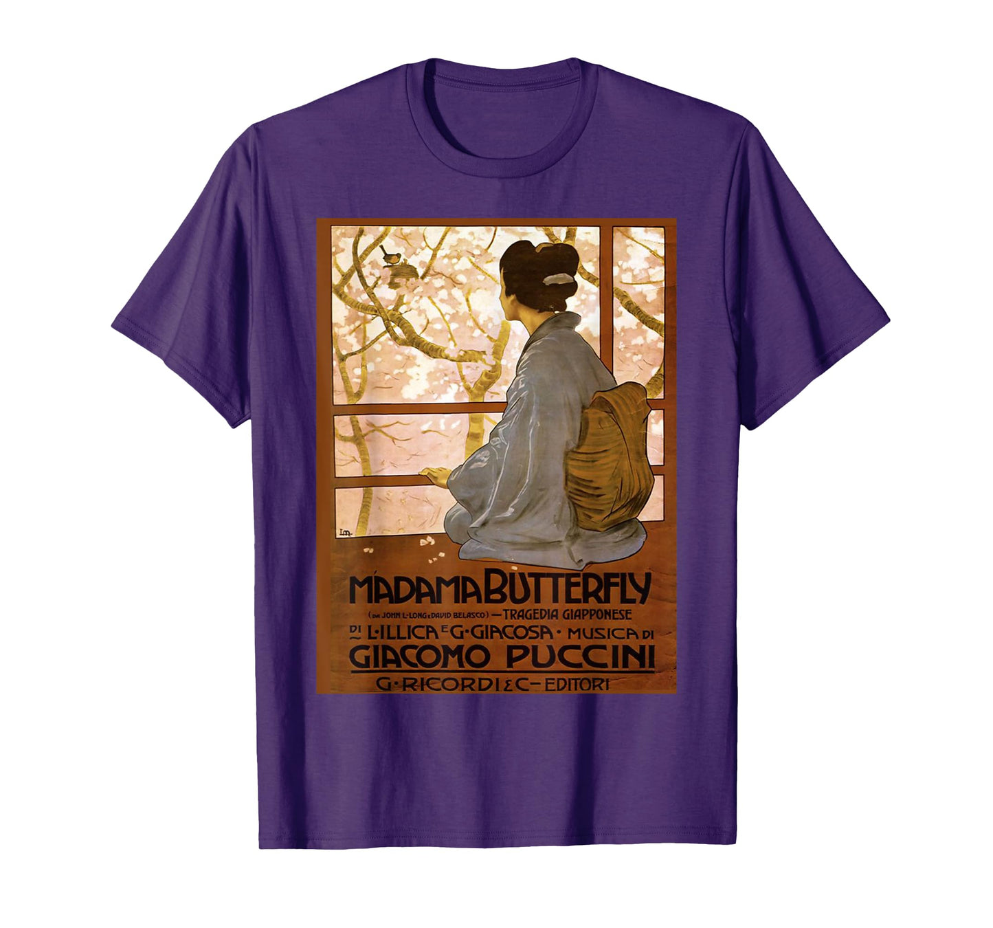 Vintage poster - Madama Butterfly Retro T-Shirt T-Shirt