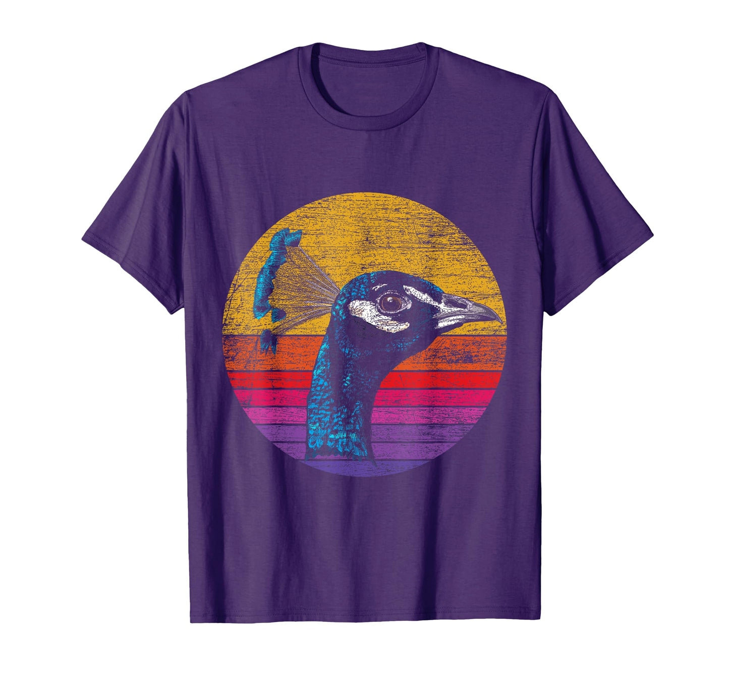 Retro Peacock T-Shirt