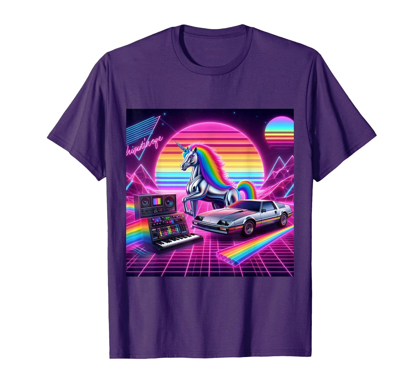 Ride the 80s Synth wave T-Shirt