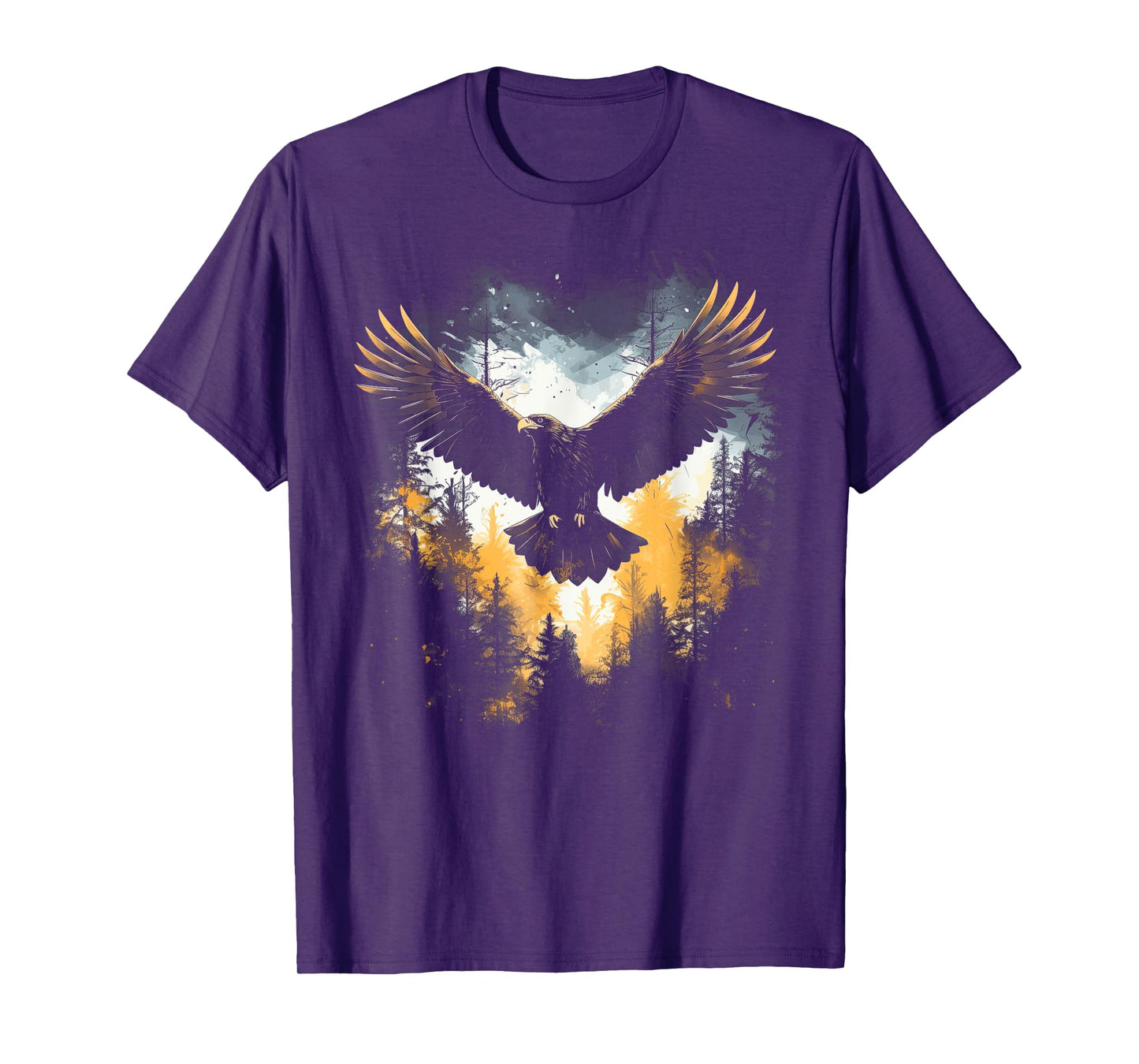 Eagle Forest Animal Wildlife T-Shirt