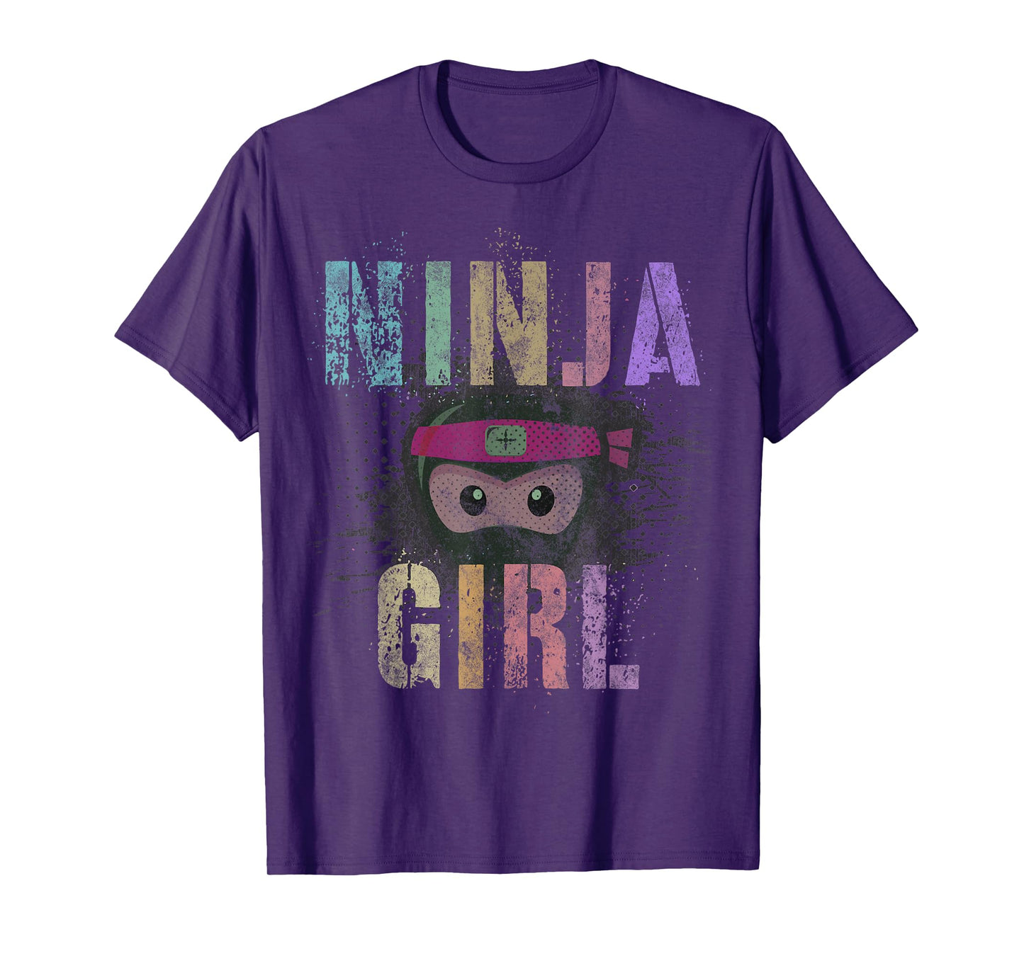 I'm NINJA GIRL I Want To Be Spy Wear A Mask Forget Princess T-Shirt