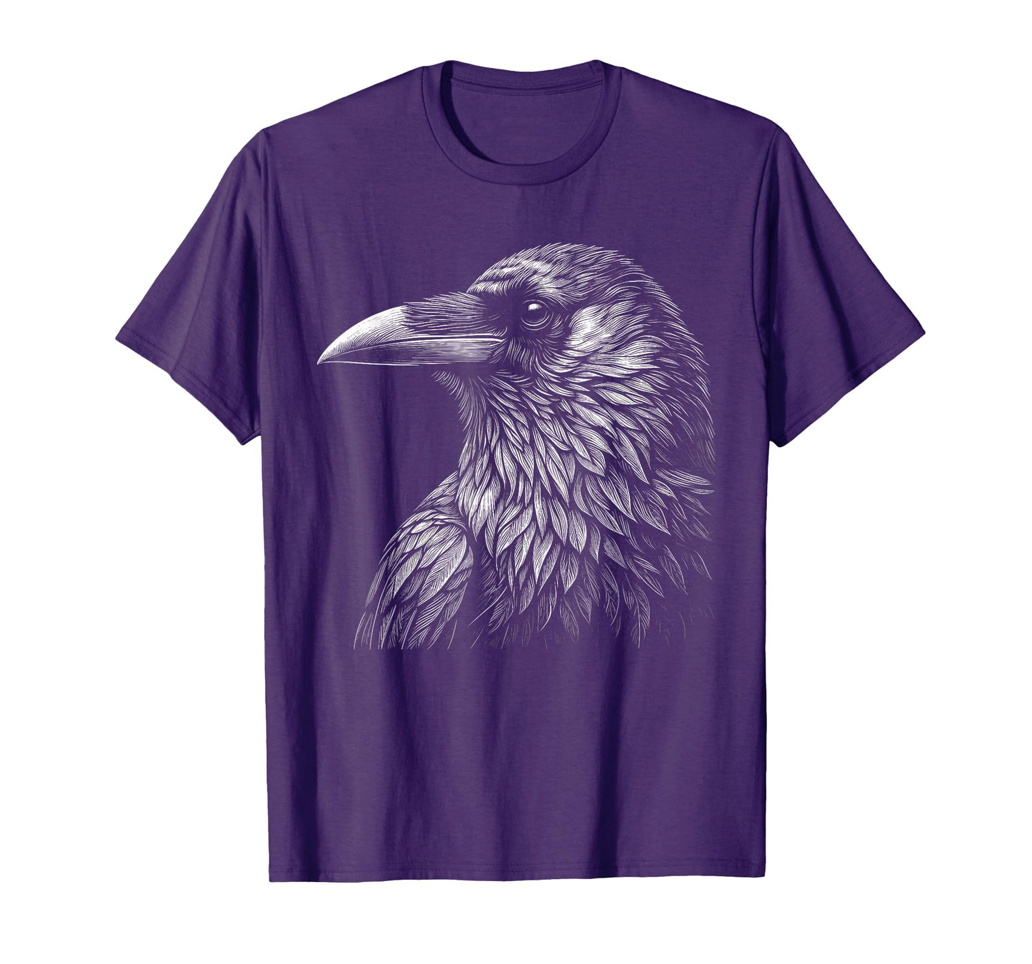 Black Crow Raven Beautiful Raven Bird T-Shirt