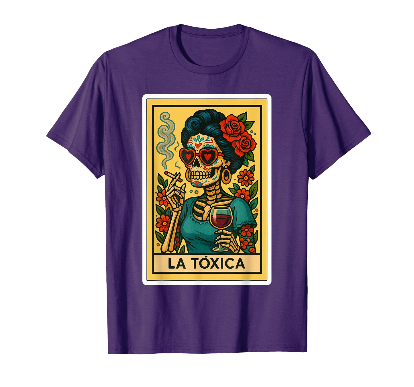 Spanish-Mexican Bingo Card Gifts Toxica Gifts - La Toxica T-Shirt