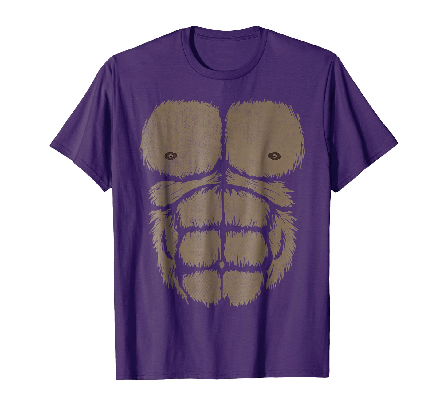 Gorilla Chest Muscle Belly Monkey Ape DIY Costume Kids Adult T-Shirt