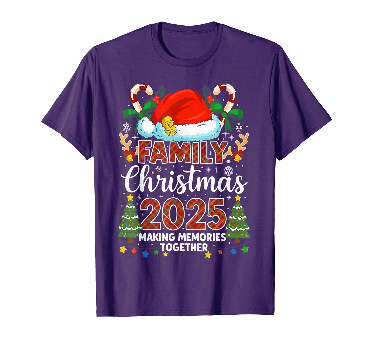 Family Christmas 2025 Matching Family Christmas Xmas Squad T-Shirt