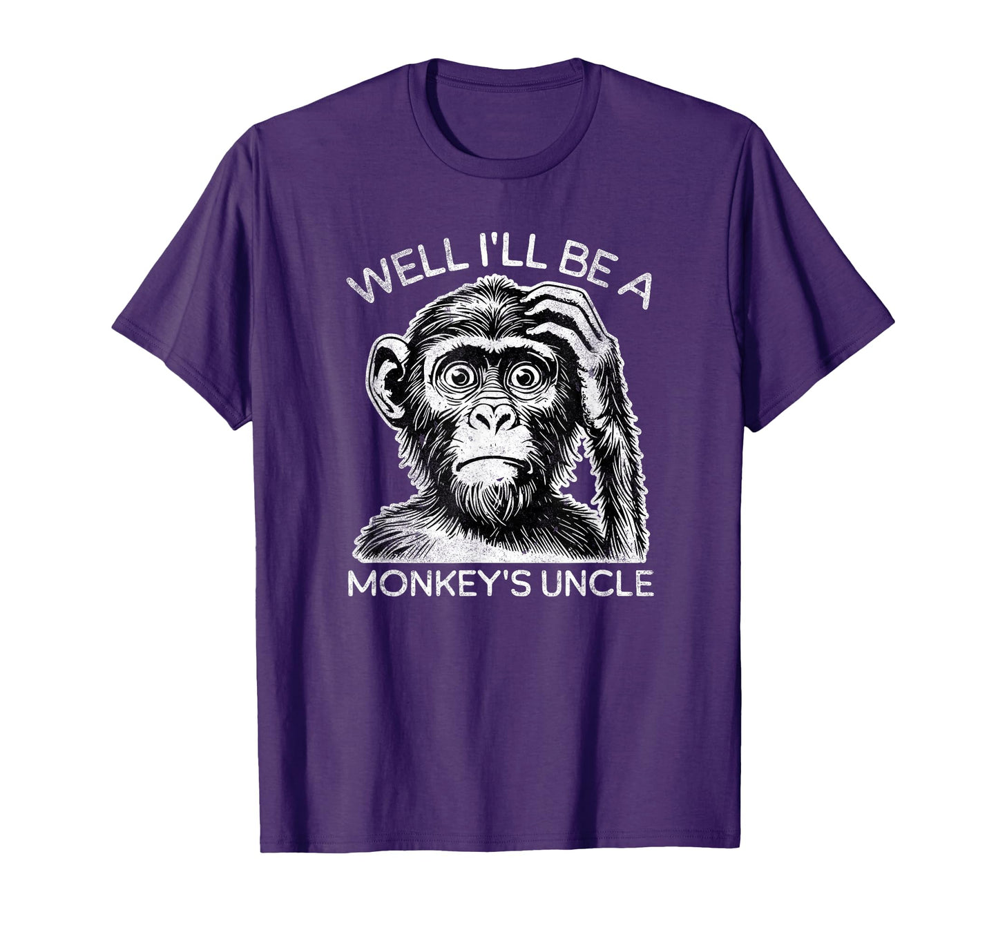 Well I'll Be a Monkey's Uncle Funny Teacher and Student T-Shirt