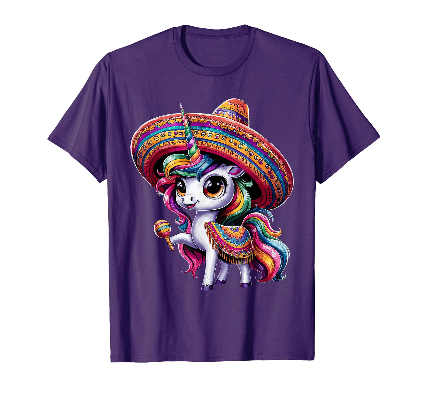 Cinco de Mayo Mexican Unicorn T-Shirt