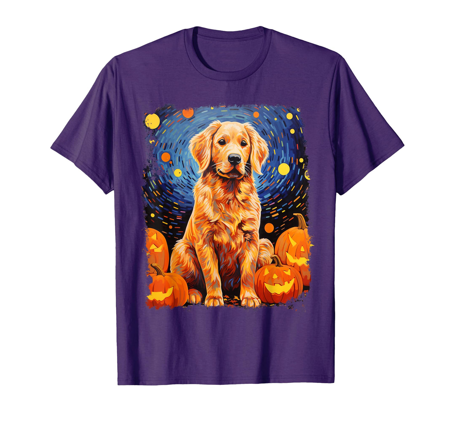 Golden Retriever Halloween T-Shirt
