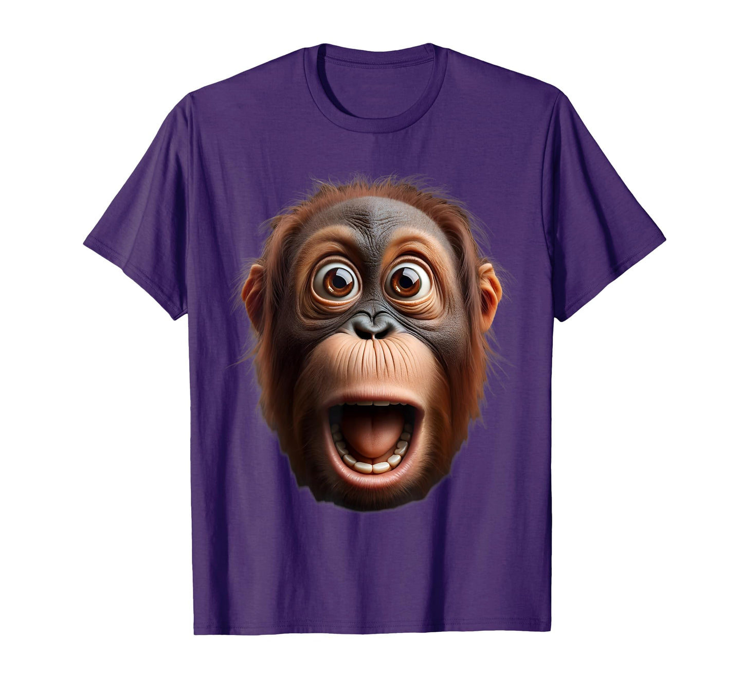 Funny Monkey Face orangutan T-Shirt