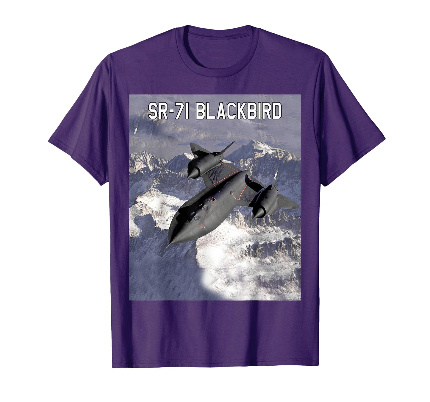 SR-71 Blackbird Reconnaissance Aircraft T-Shirt
