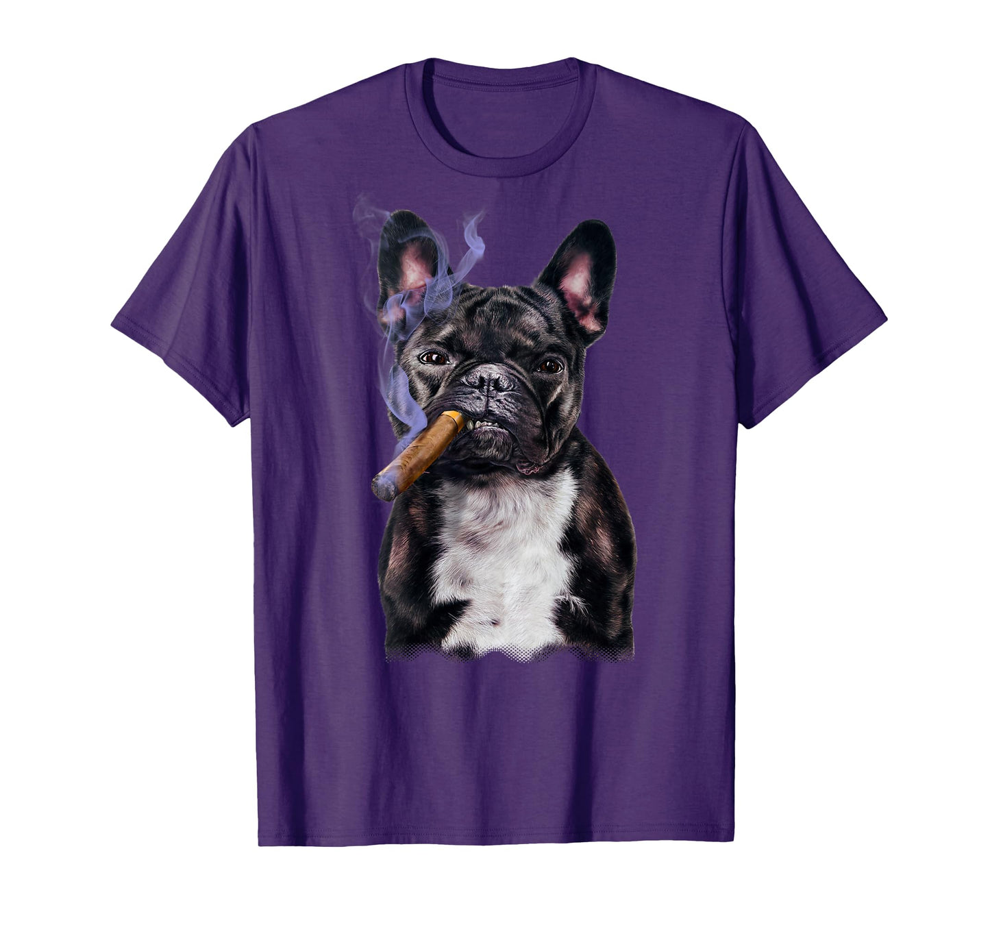French Bull Dog with Cigar T-Shirt for Men Women