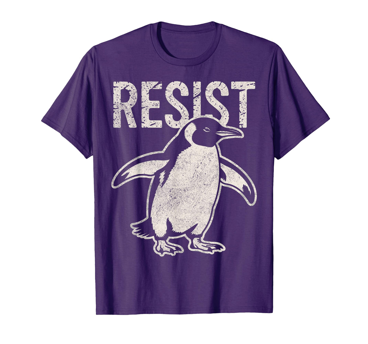 Penguin Protest Activism Resist T-Shirt