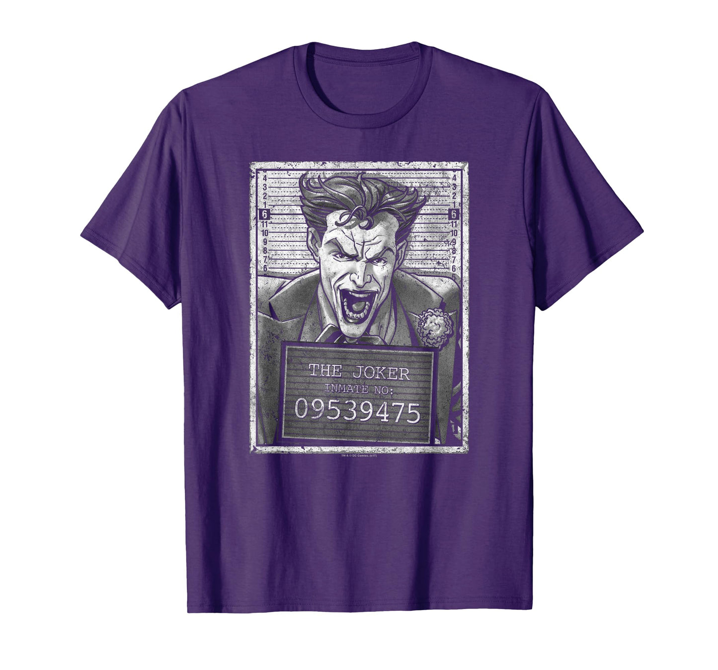 Batman Joker Inmate T Shirt T-Shirt