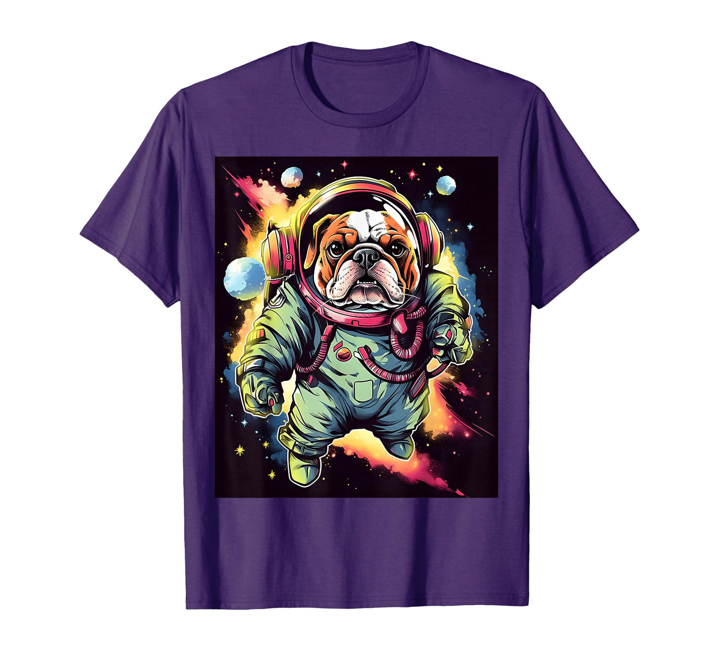 AstroBulldog: Journey to the Stars T-Shirt