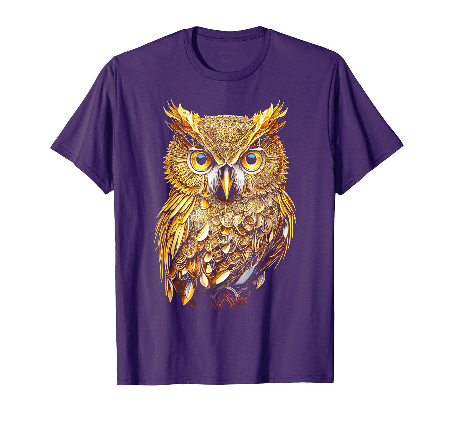 Owl Colourful Bird Art Owl Graphic Animal Owls Owl T-Shirt