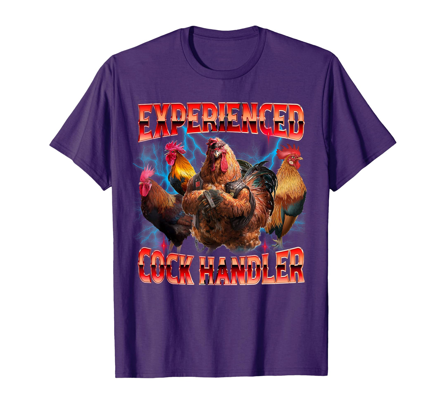 Funny Sayings For Adult Experienced cock handler Meme Dank T-Shirt