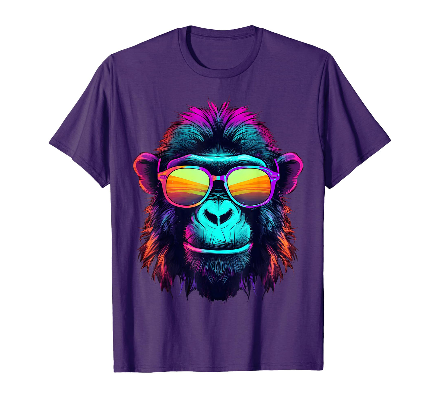 Cool Chimp with Sunglasses. T-Shirt