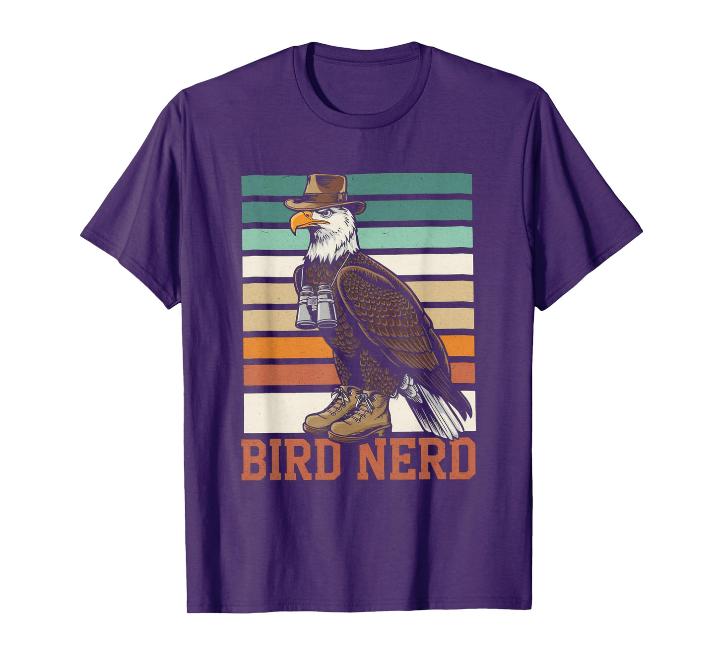 Bird Nerd Eagle Birdwatching Birding T-Shirt