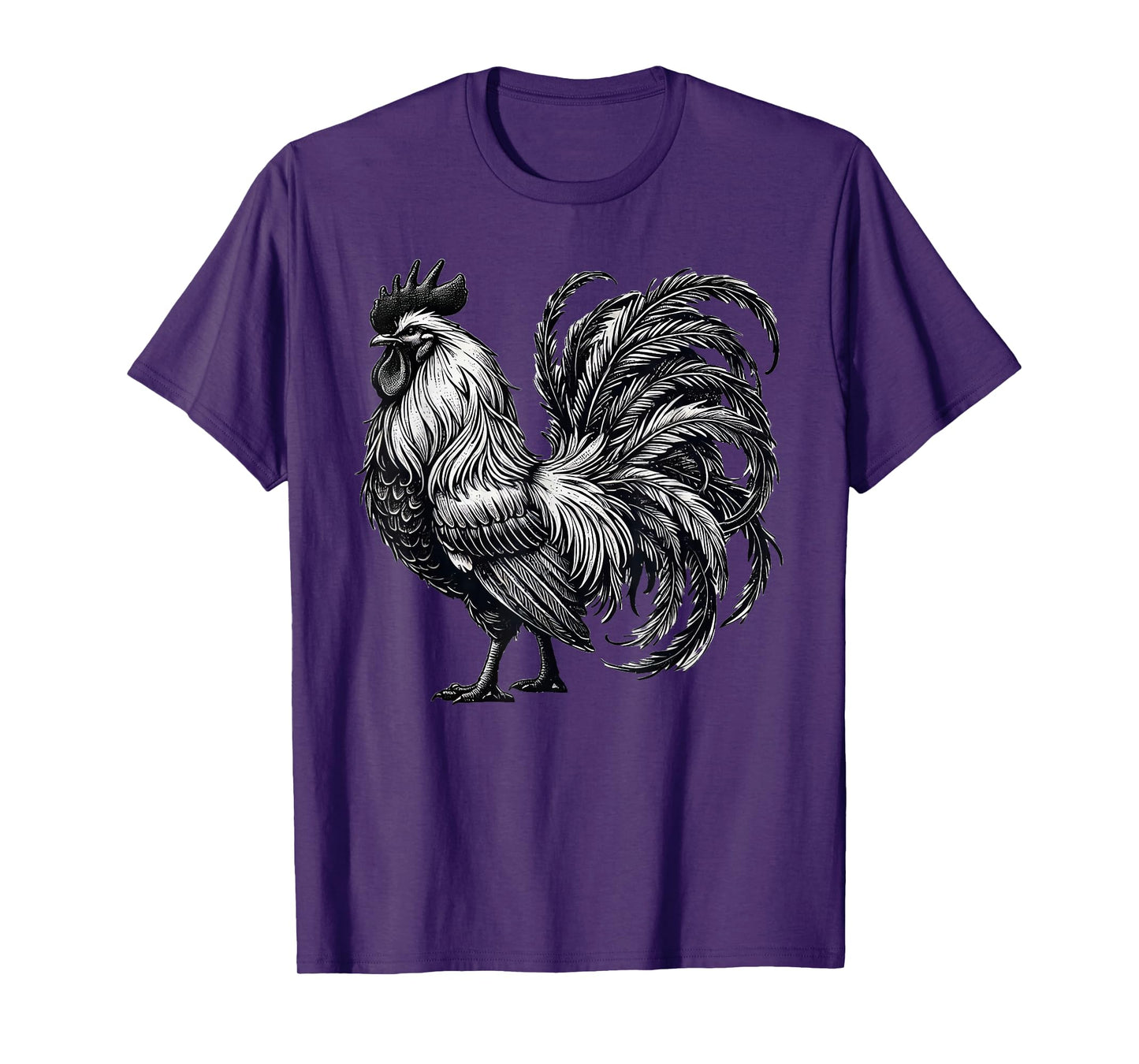 Rooster Chicken Art T-Shirt