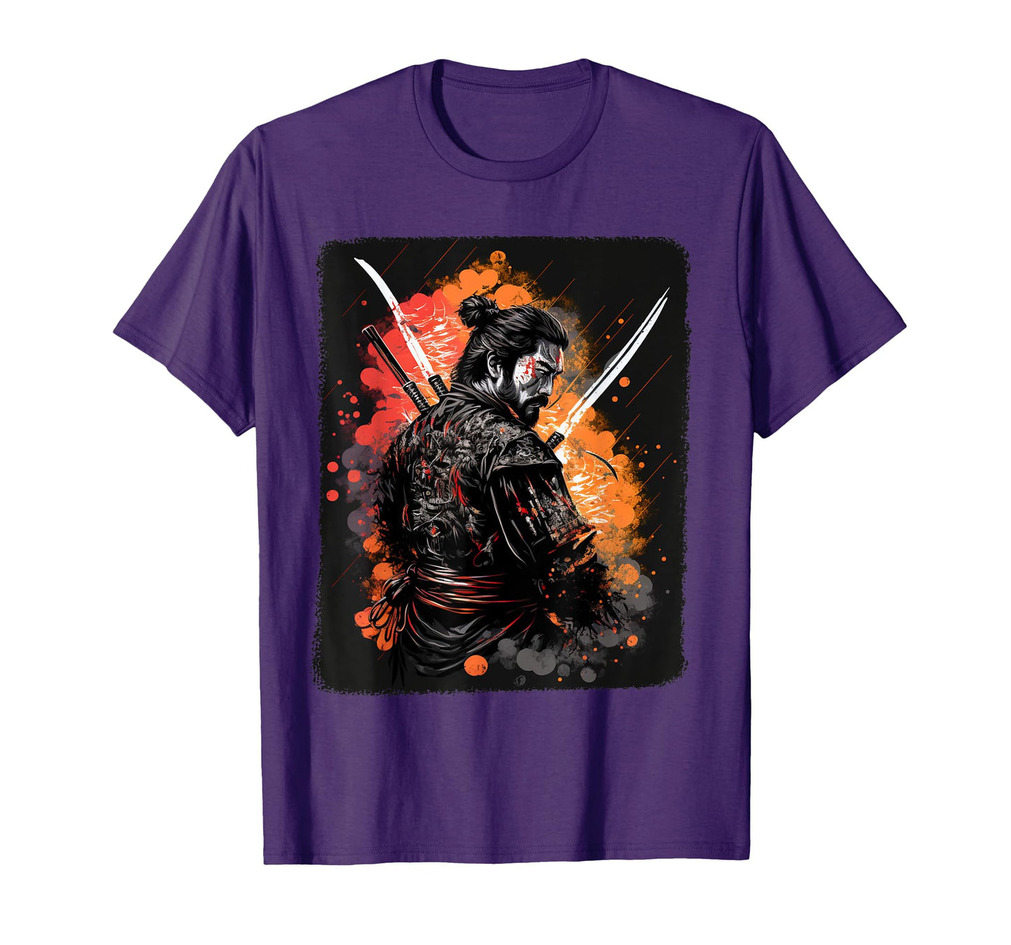 Samurai Warrior Bushido Code Japanese Swordsmen Fighter T-Shirt