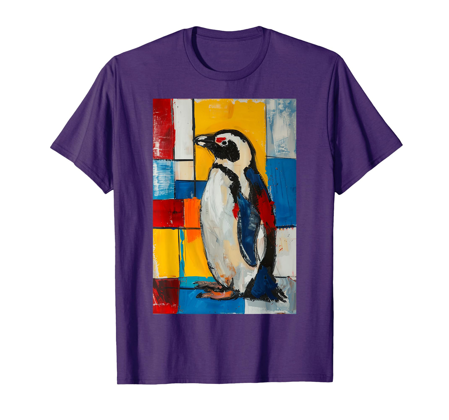 Penguin Abstract Art T-Shirt