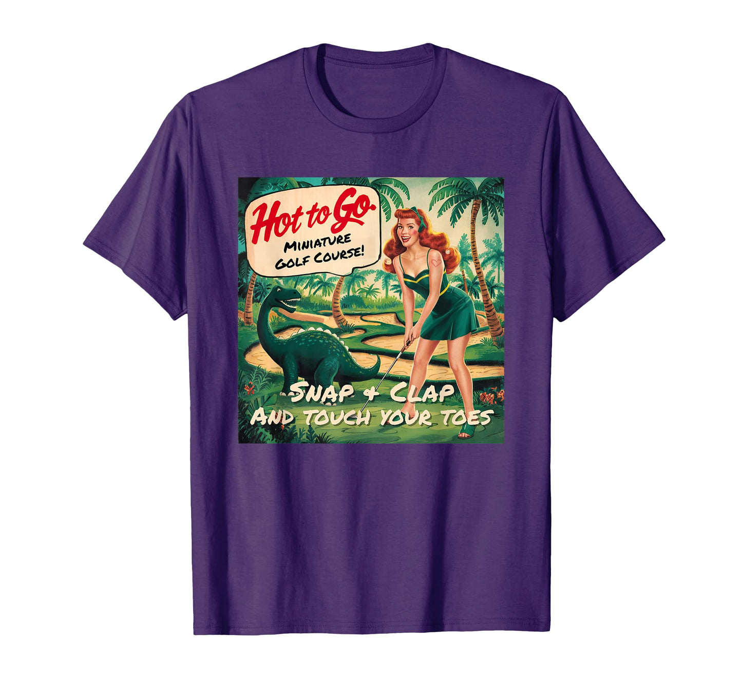 Hot To Go Miniature Golf Course T-Shirt