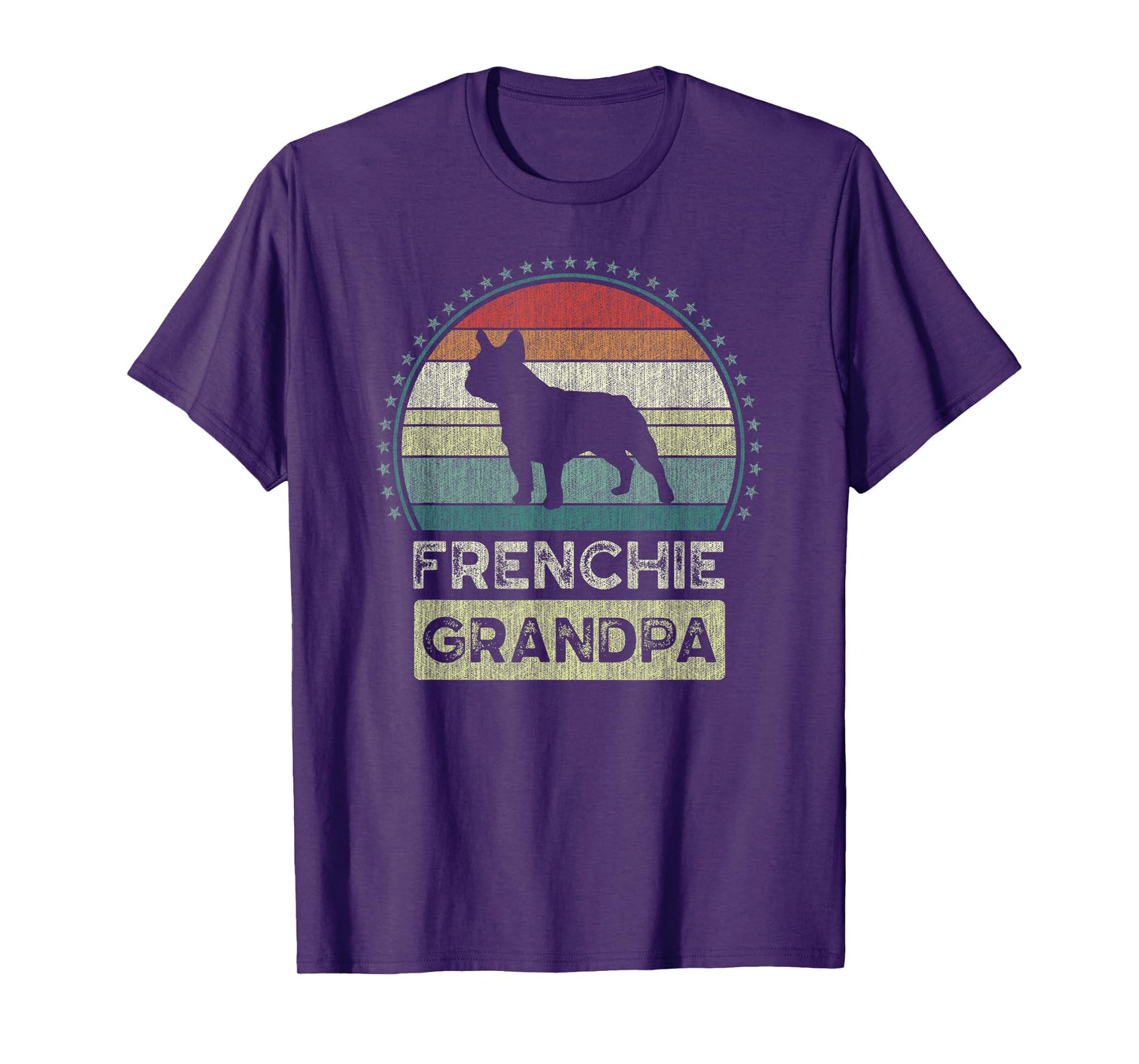 Frenchie Grandpa Father's Day, French Bulldog T-Shirt