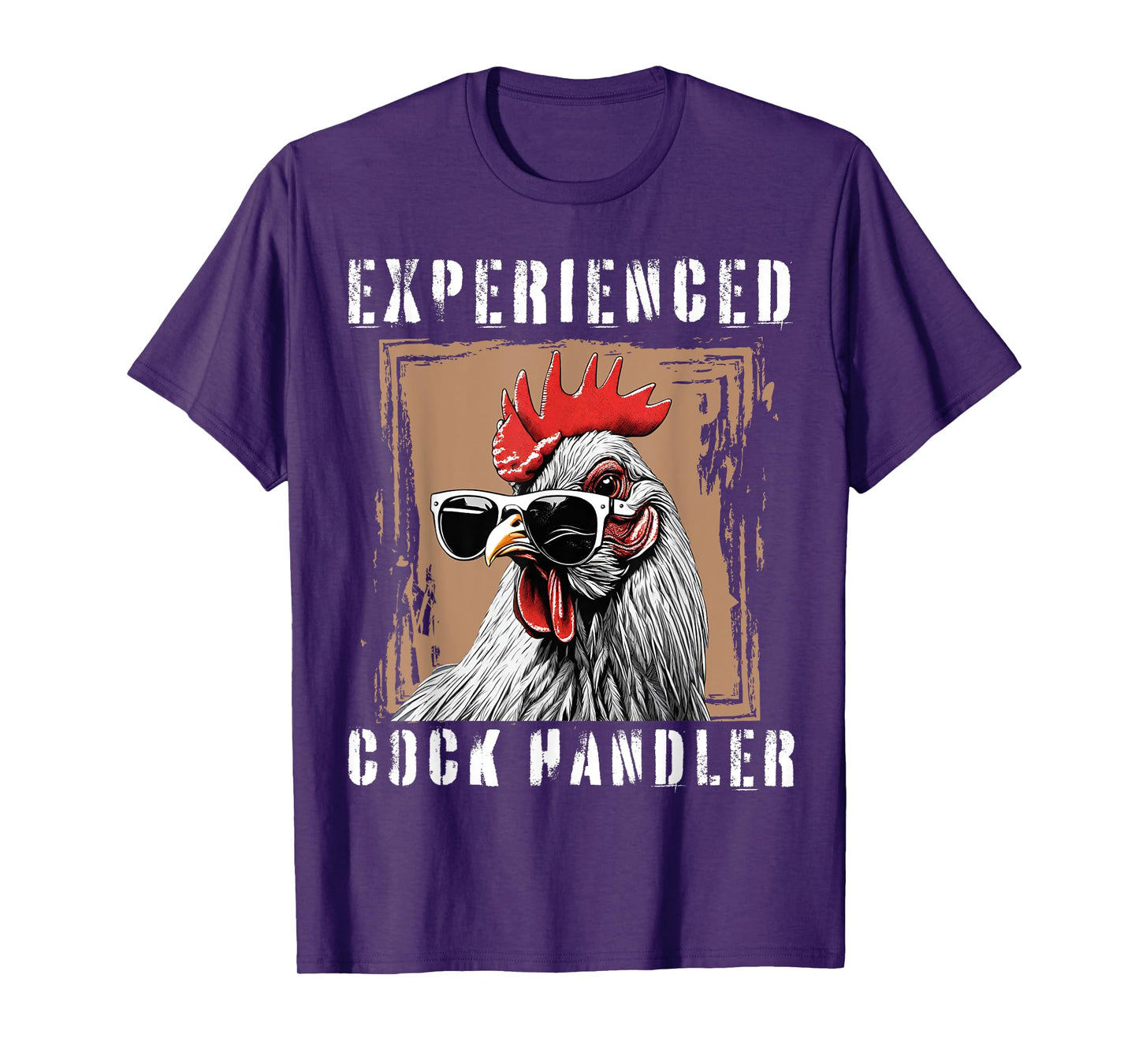 Experienced Cock Handler Funny Rooster Lover T-Shirt