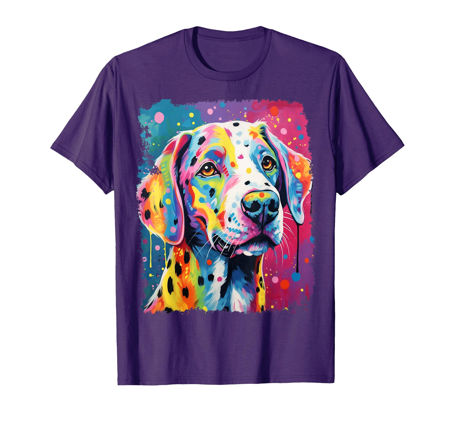 Pop Art Dog Dalmatian T-Shirt