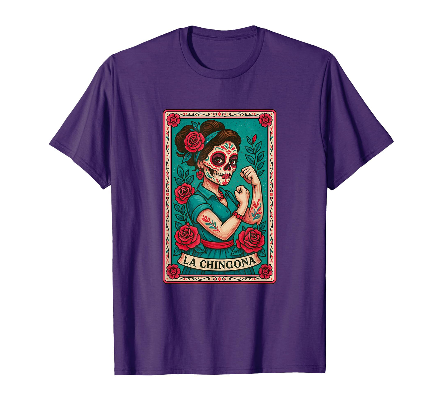 La Chingona Funny Spanish-Mexican Bingo Gifts for Women T-Shirt