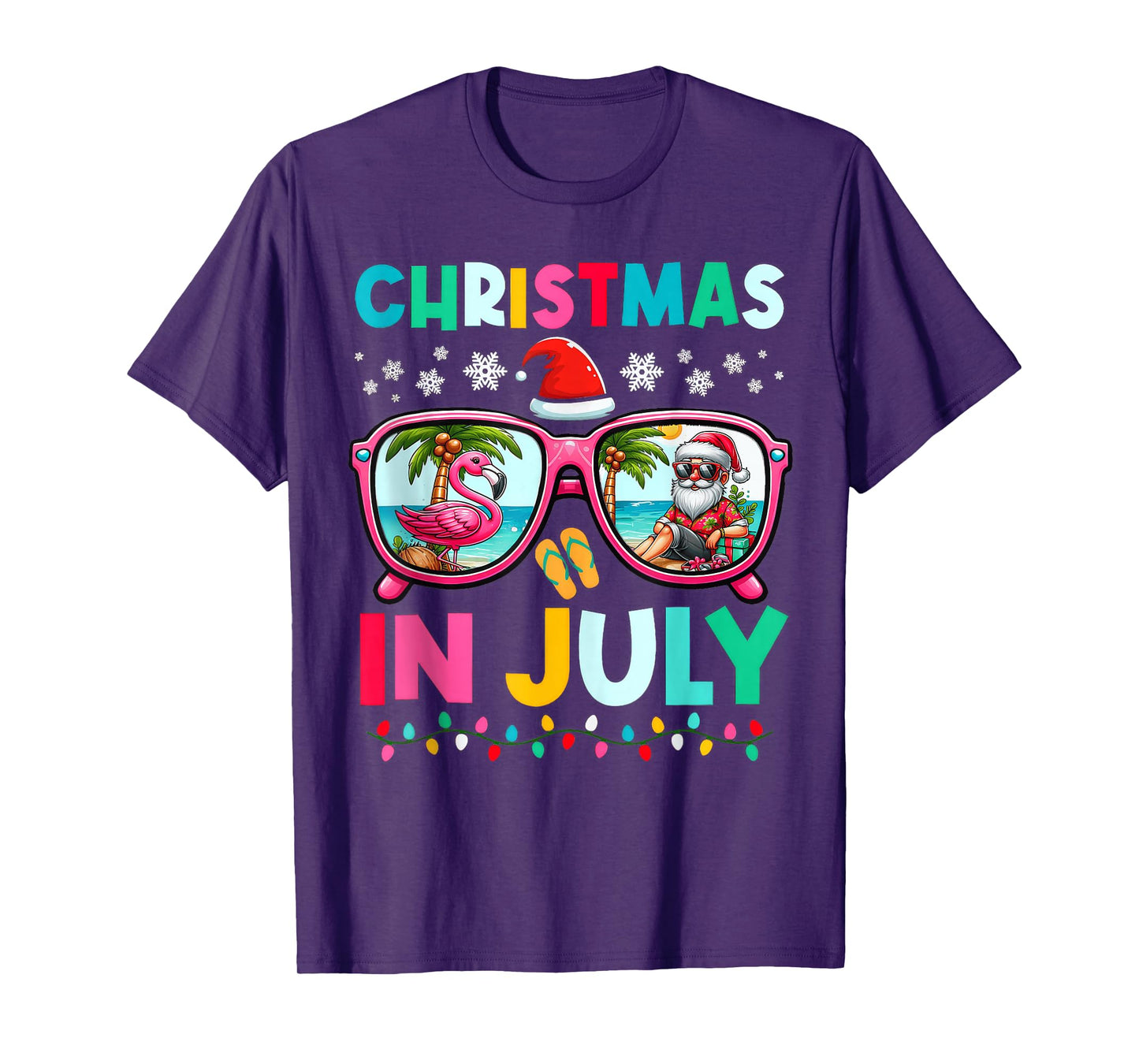 Christmas In July Christmas Summer Xmas T-Shirt