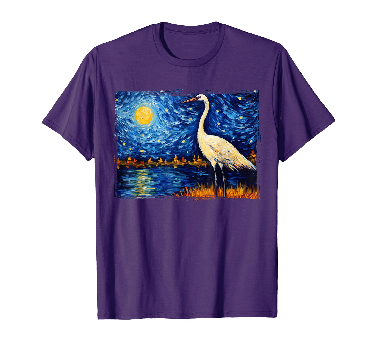 Whooping Crane Bird T-Shirt