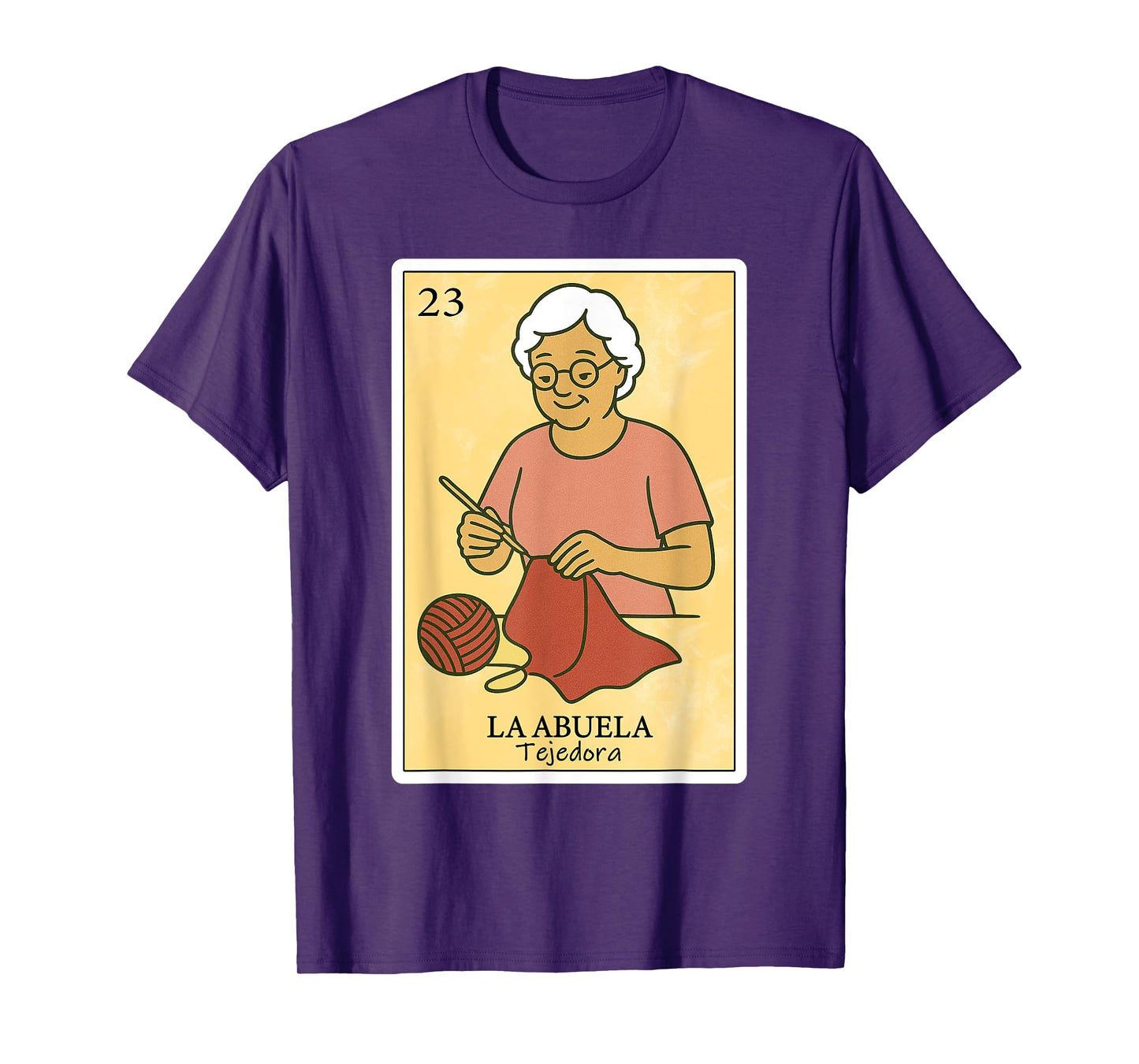 La Abuela Tejedora | Spanish-Mexican Bingo Gifts for Abuela T-Shirt