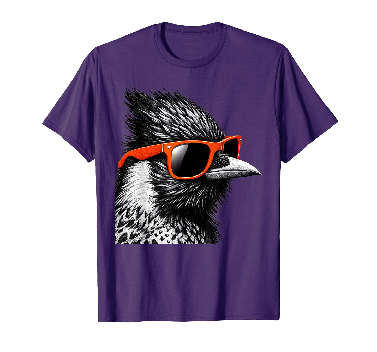 Cool Oriole Bird Wearing Sunglasses Graphic Art T-Shirt