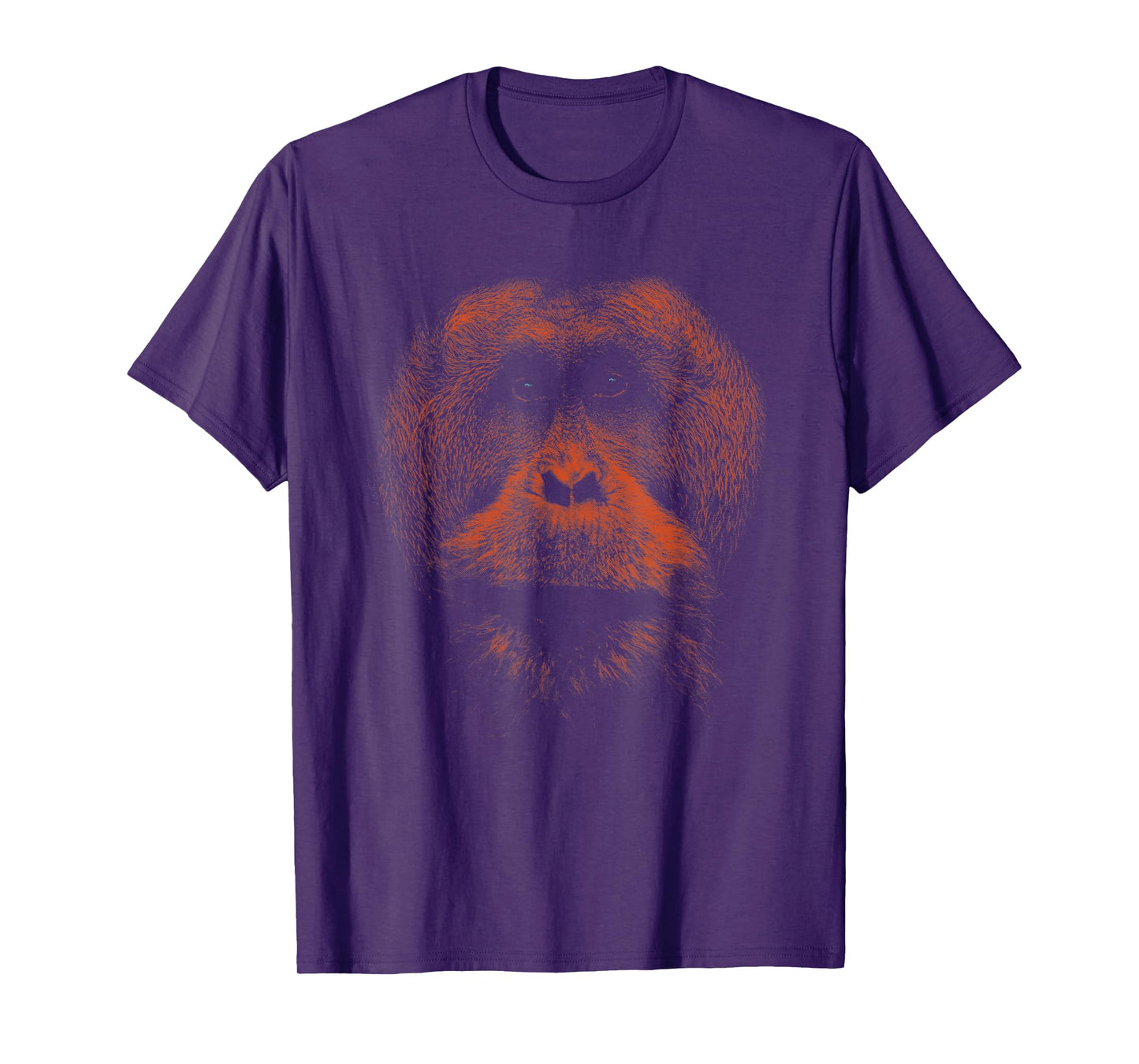 Orangutan Ape Animal Face Portrait T-Shirt