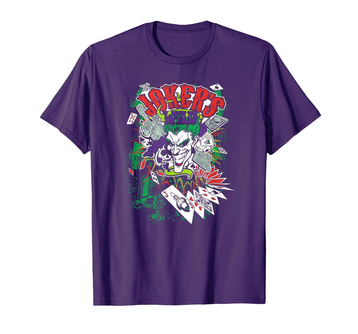 Batman Joker's Wild T Shirt T-Shirt