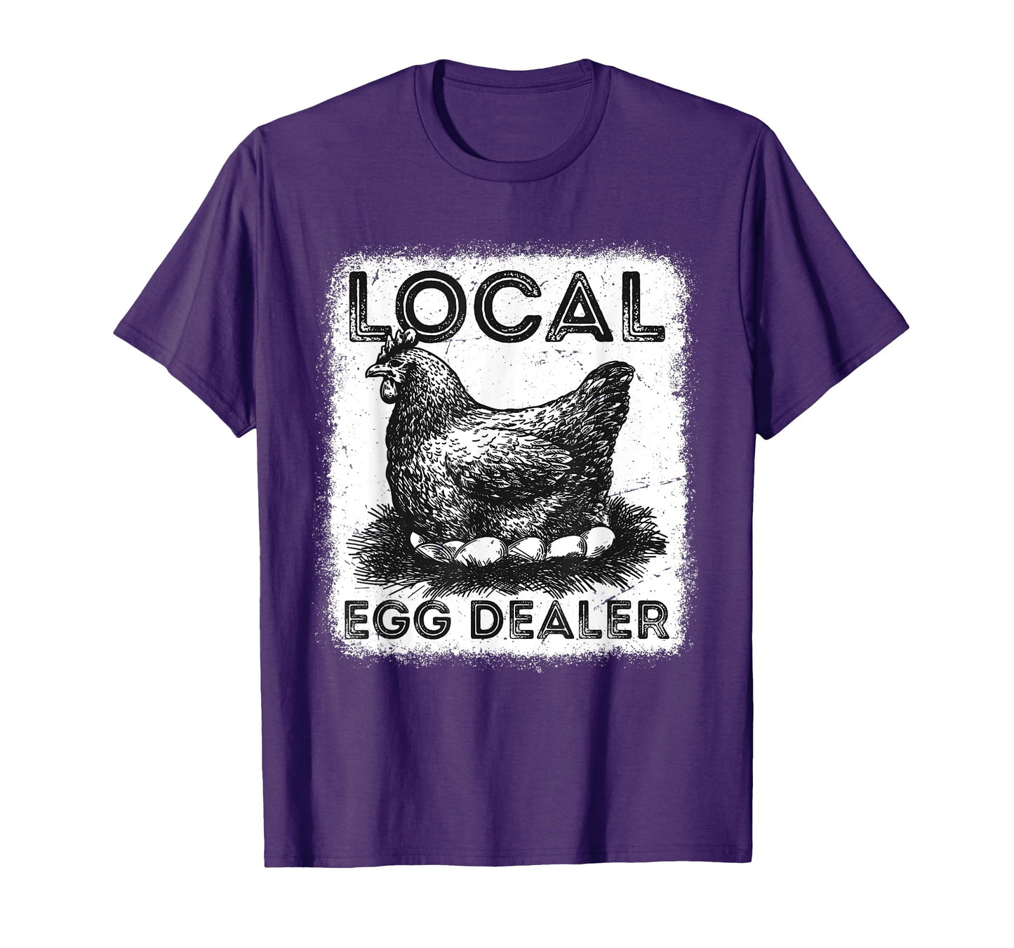 Support Your Local Egg Dealers Chicken Egg Humorous Farmer T-Shirt