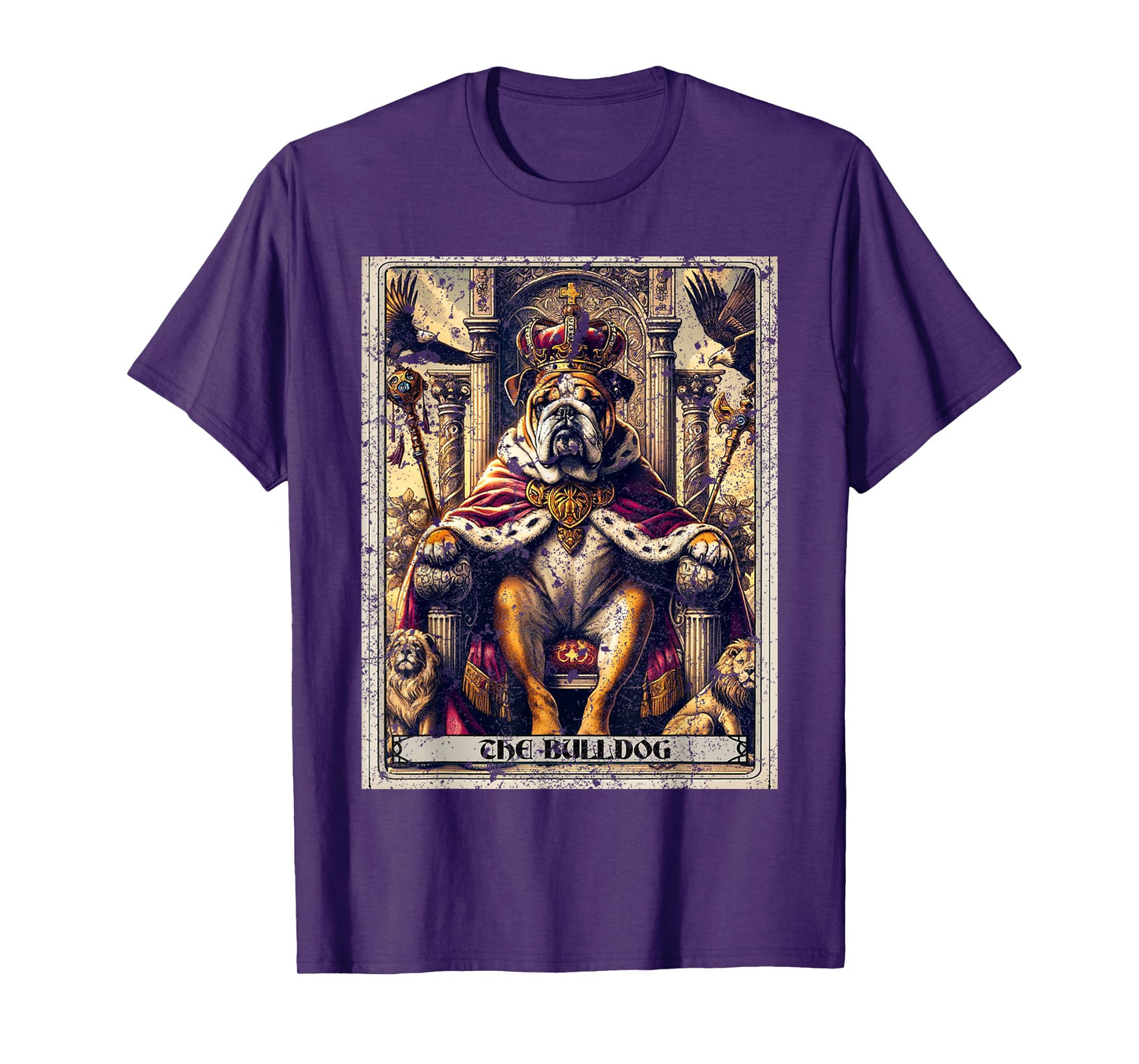 English Bulldog Tarot Card Dog T-Shirt