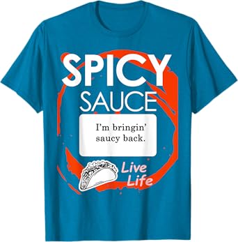 Taco Sauce Tshirts Spicy Group Halloween Costumes Shirt T-Shirt