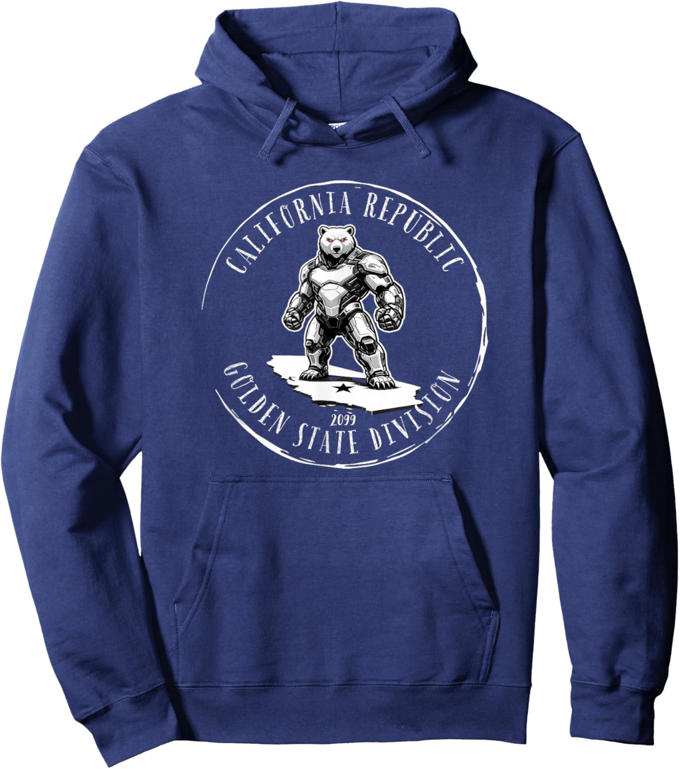 California Republic Golden State Division 2099 T-Shirt - Hoodie | Navy
