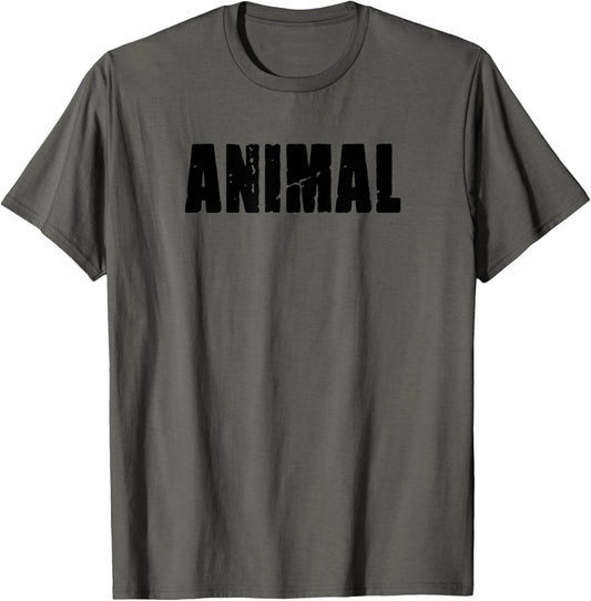 ANIMAL Gym Rabbit TShirt Workout Bodybuilding Fitness F025 T-Shirt