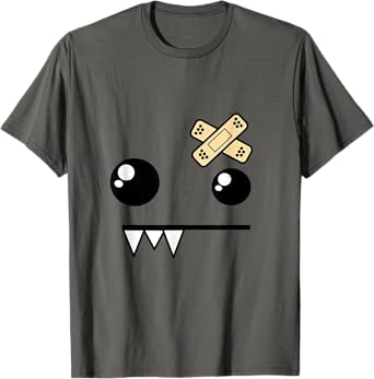 Funny Monster Scene Kid Emo Design T-Shirt