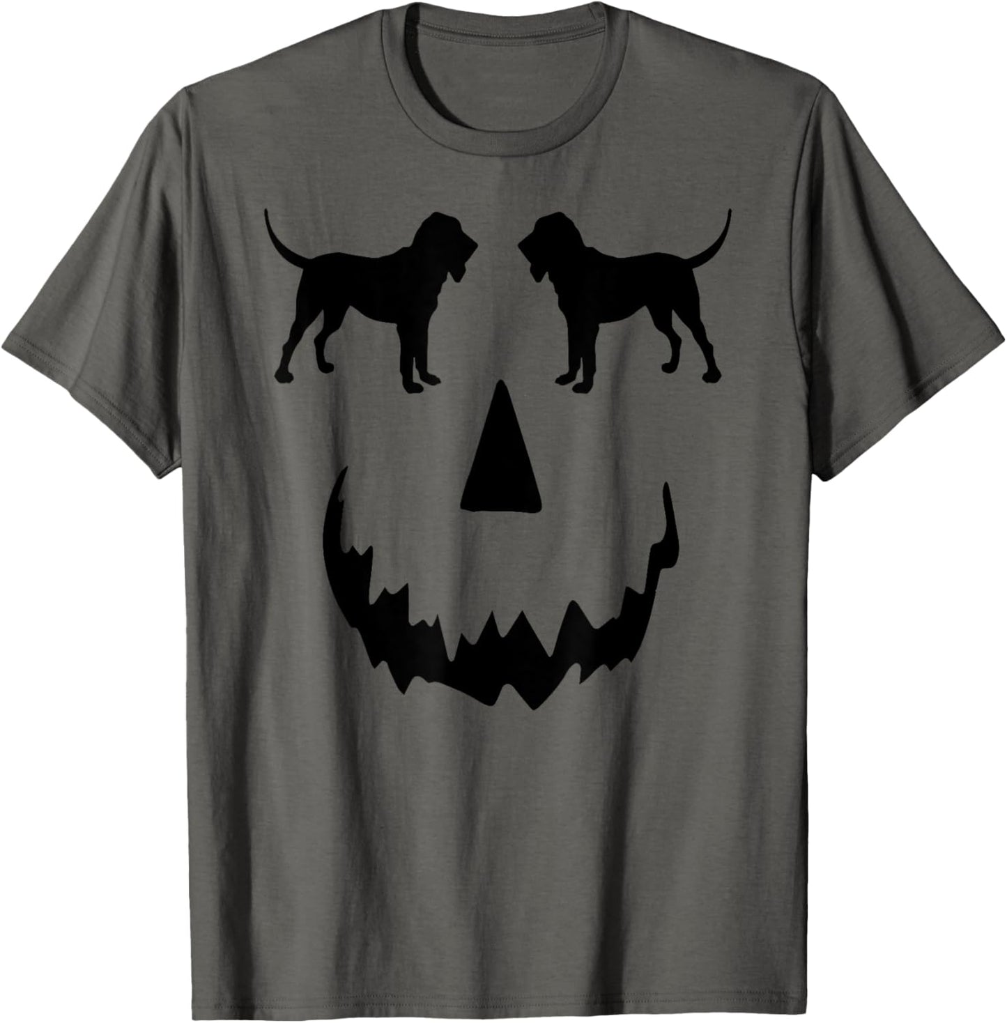 pumpkin Bloodhound Dog halloween T-Shirt
