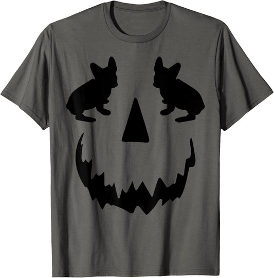 pumpkin French Bulldogn halloween Frenchie T-Shirt
