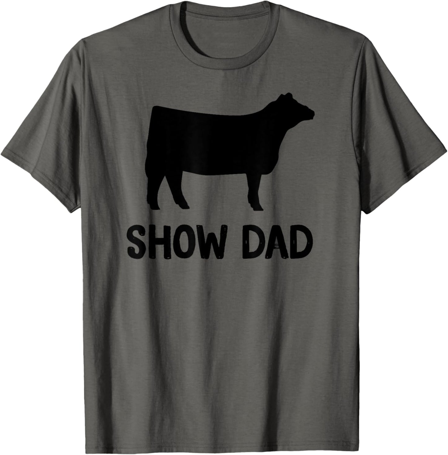 cattle show dad cow show dad T-Shirt