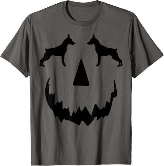 pumpkin Miniature Pinscher halloween, Min Pin halloween T-Shirt