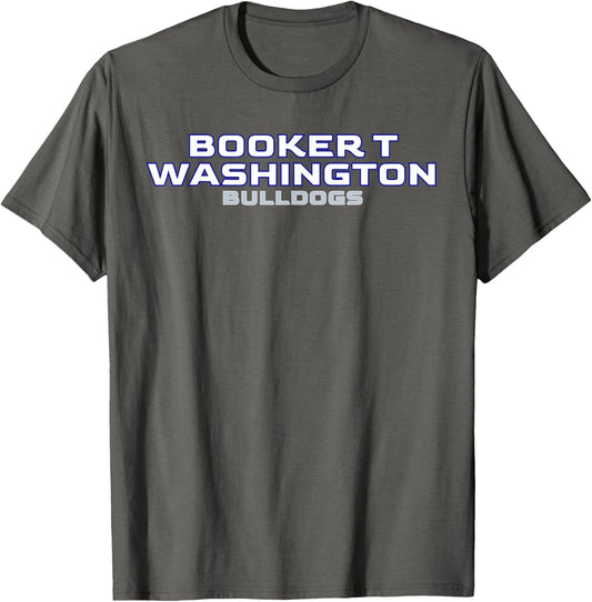 Booker T Washington High School Bulldogs Stacked T-Shirt