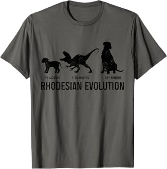 Rhodesian Ridgeback Funny Dog Lover Rhodesian Mom Dad Men Women Girls Kids T-Shirt